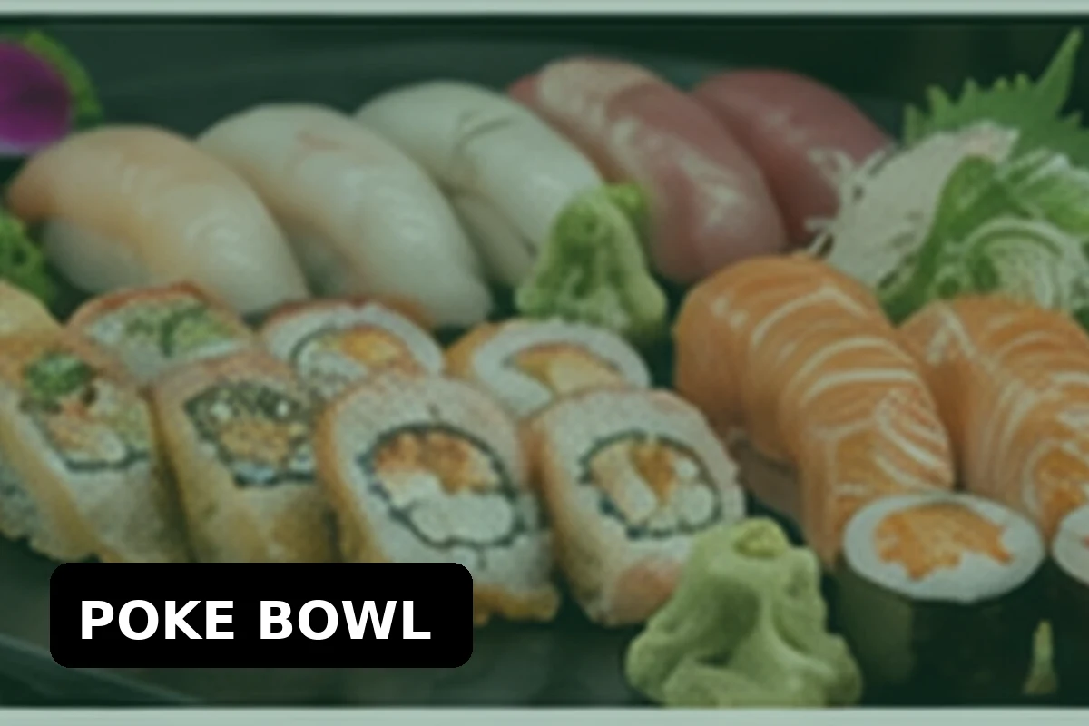 Fresh poke bowl