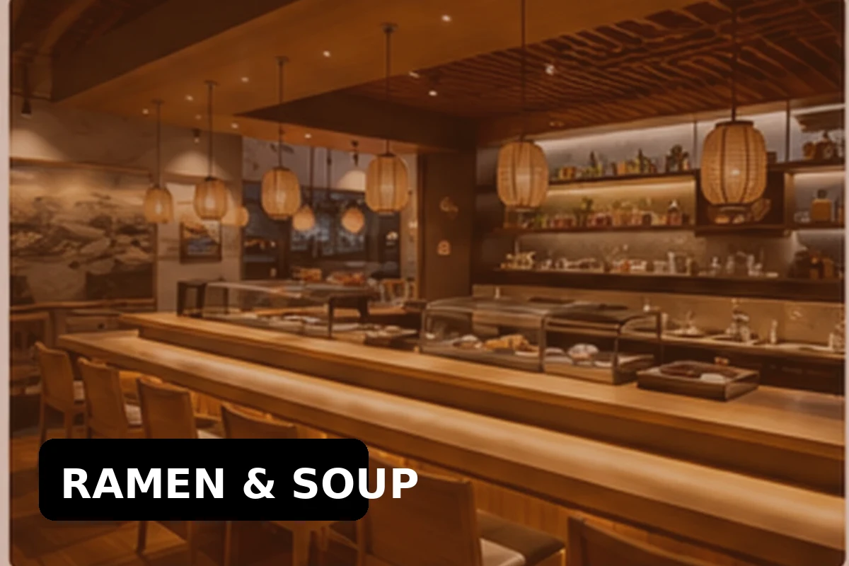 Ramen and soup