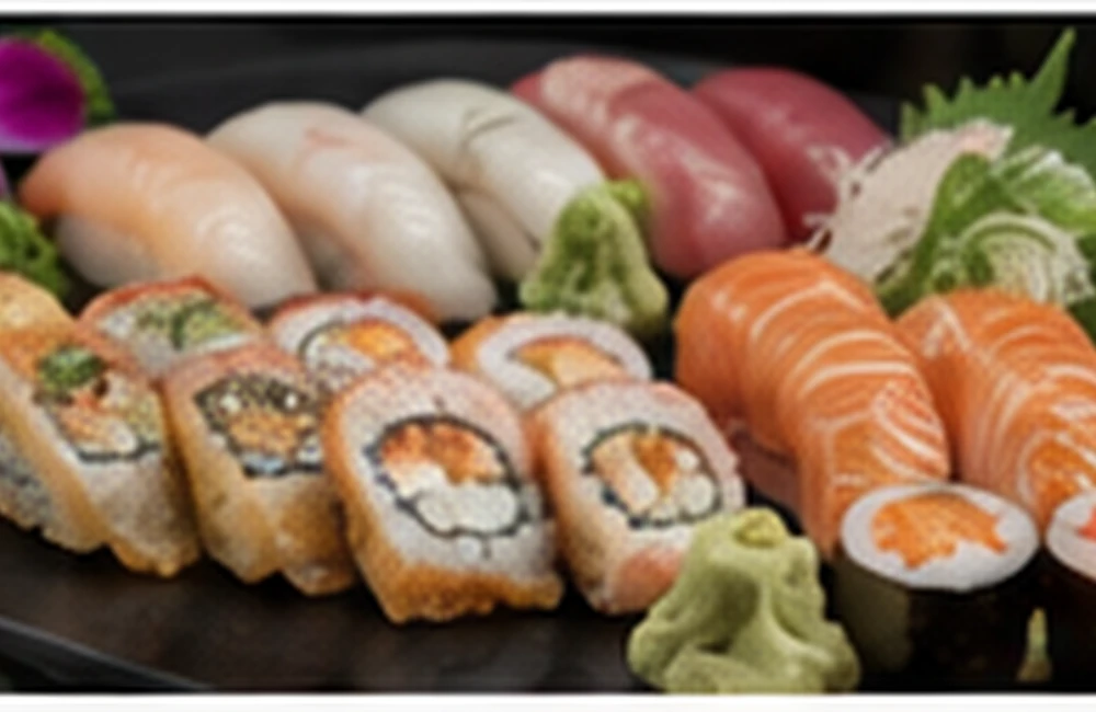 Sushi platter